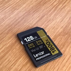 Lezar SD Gold 128gig 280 mb (x1800) UHS 2